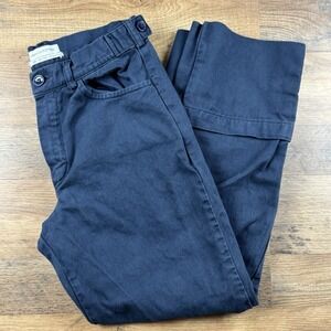 BDG Urban Outfitters Ella Twill Extreme Cuff Pant Navy Blue Size 2